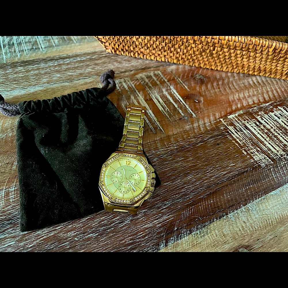 Classic Gold Oversized Michael Kors Watch